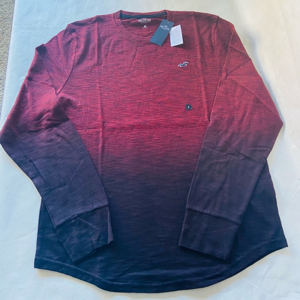 Hollister men’s long sleeve shirt L